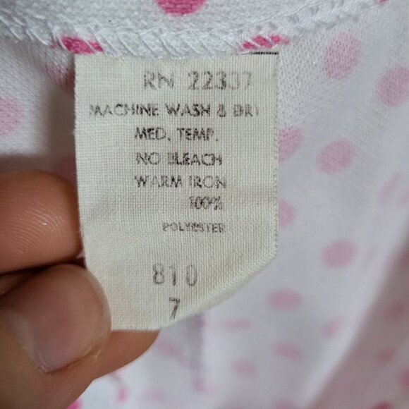 Pink Polka Dot 70s Power Suit w/ Bell Bottoms - Picture 11 of 12